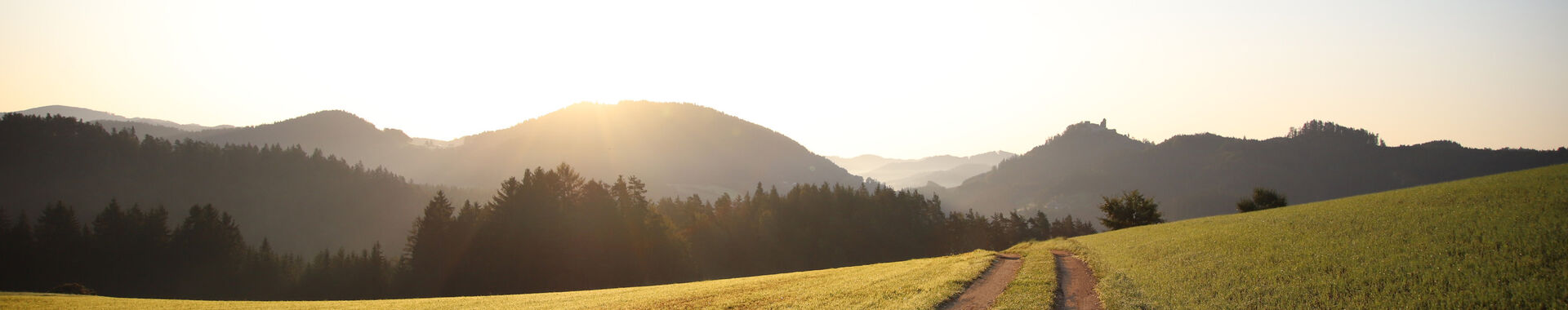 Sonnenaufgang am Johannesweg