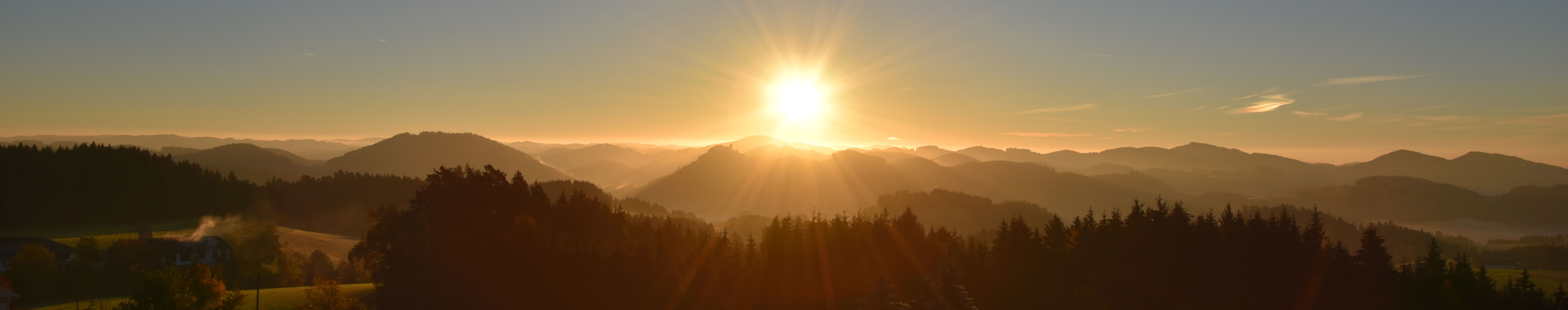 Sonnenaufgang am Johannesweg